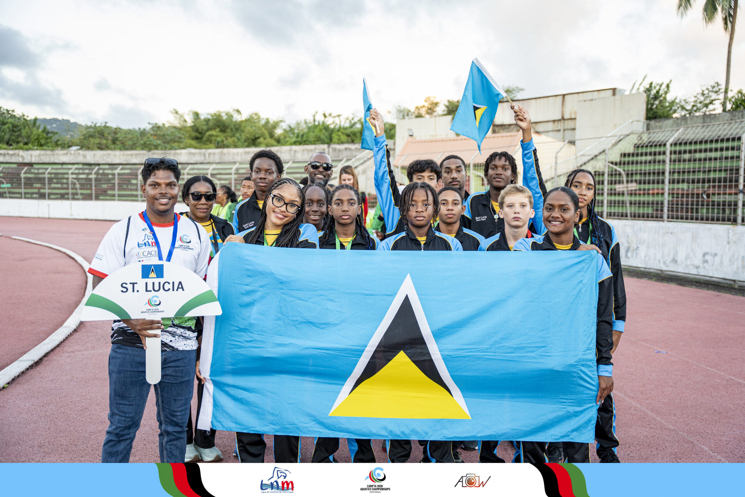 Five medals for Saint Lucia at CARIFTA Aquatics