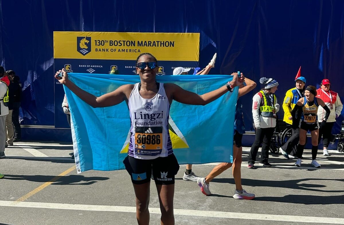 Fevrier makes Six Star marathon history for Saint Lucia