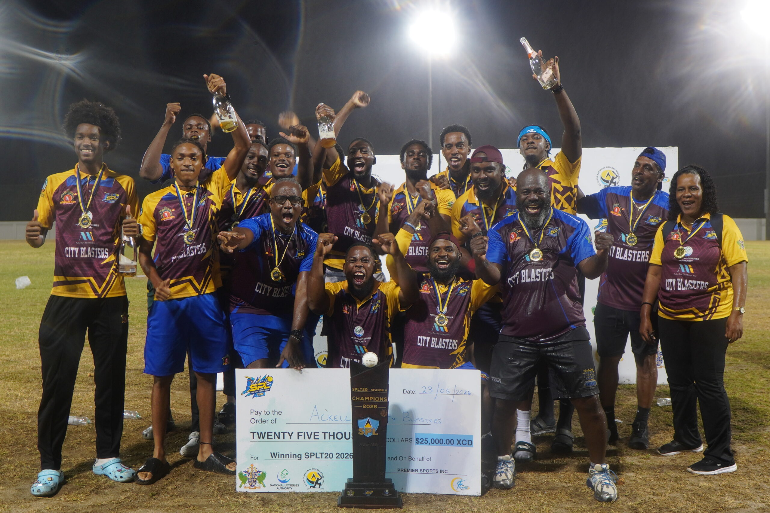 City Blasters complete undefeated SPL title-winning season