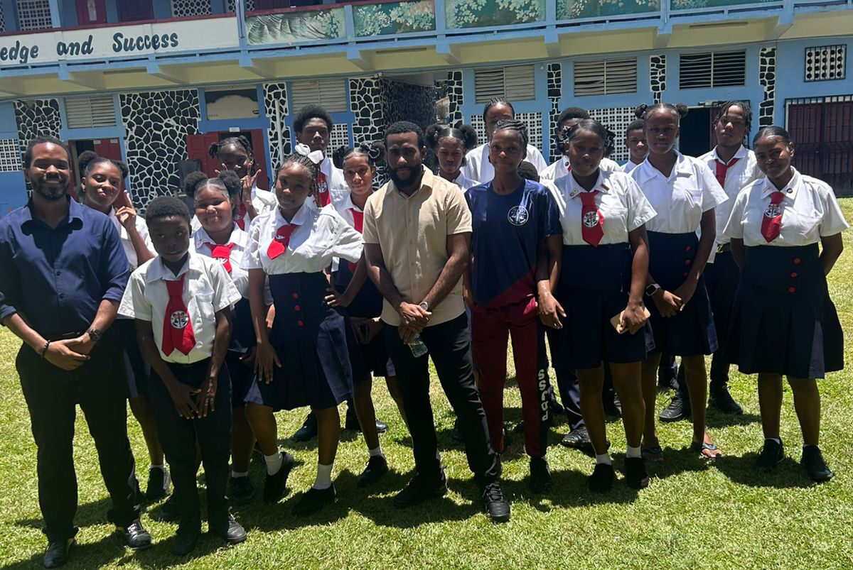 Patricia D. James Secondary School concludes reading month