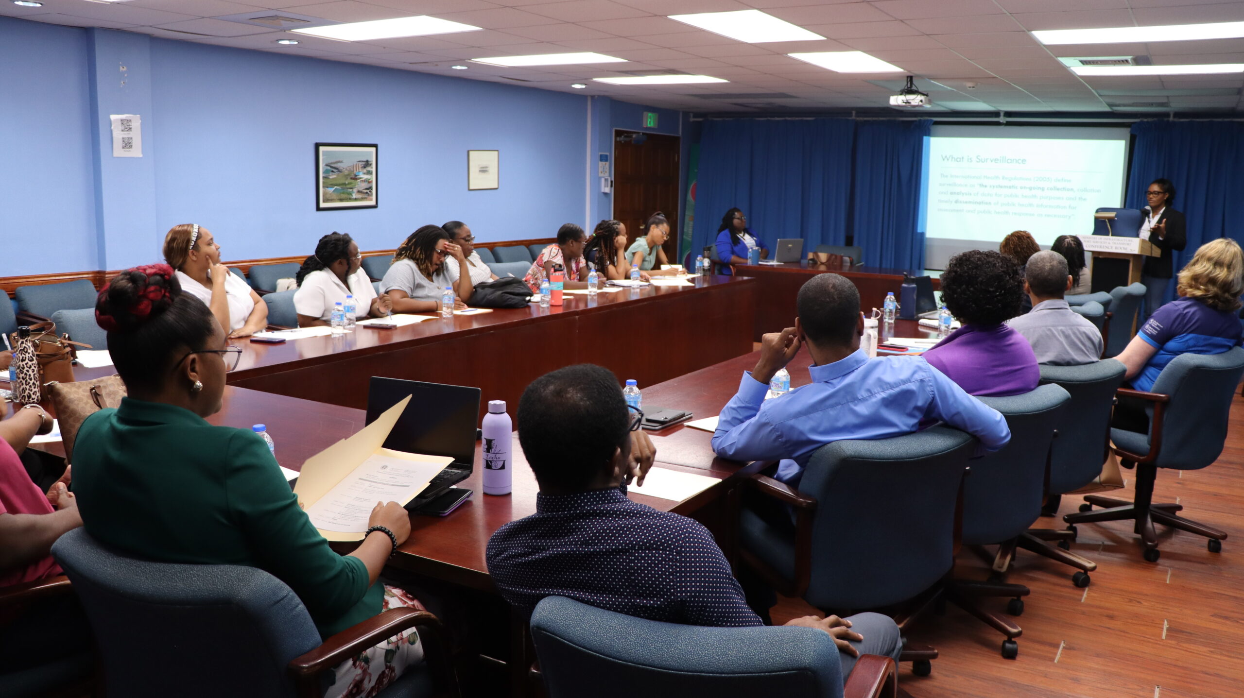 Workers receive training on detecting vaccine-preventable diseases