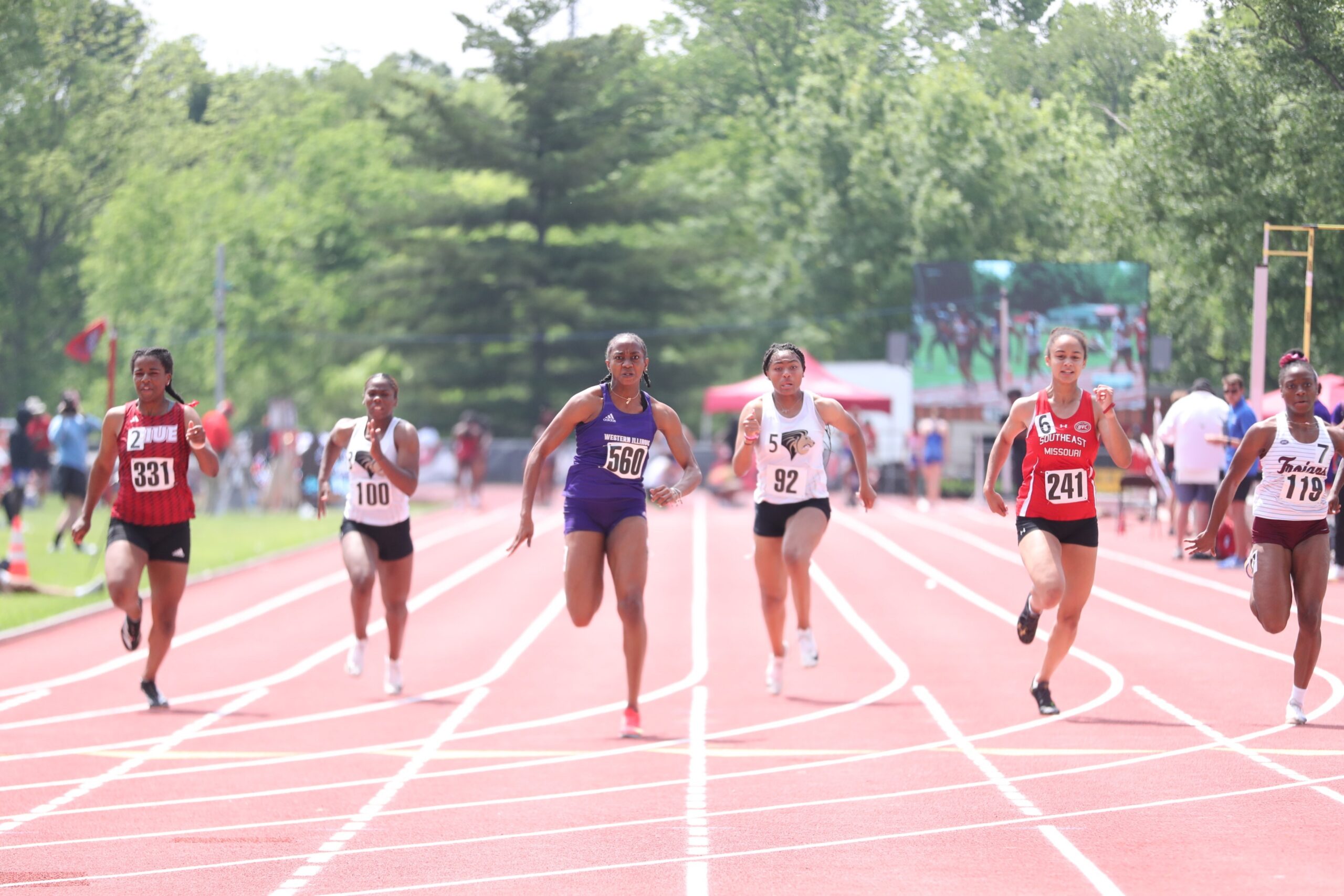 Hippolyte takes top spot on quiet collegiate track weekend