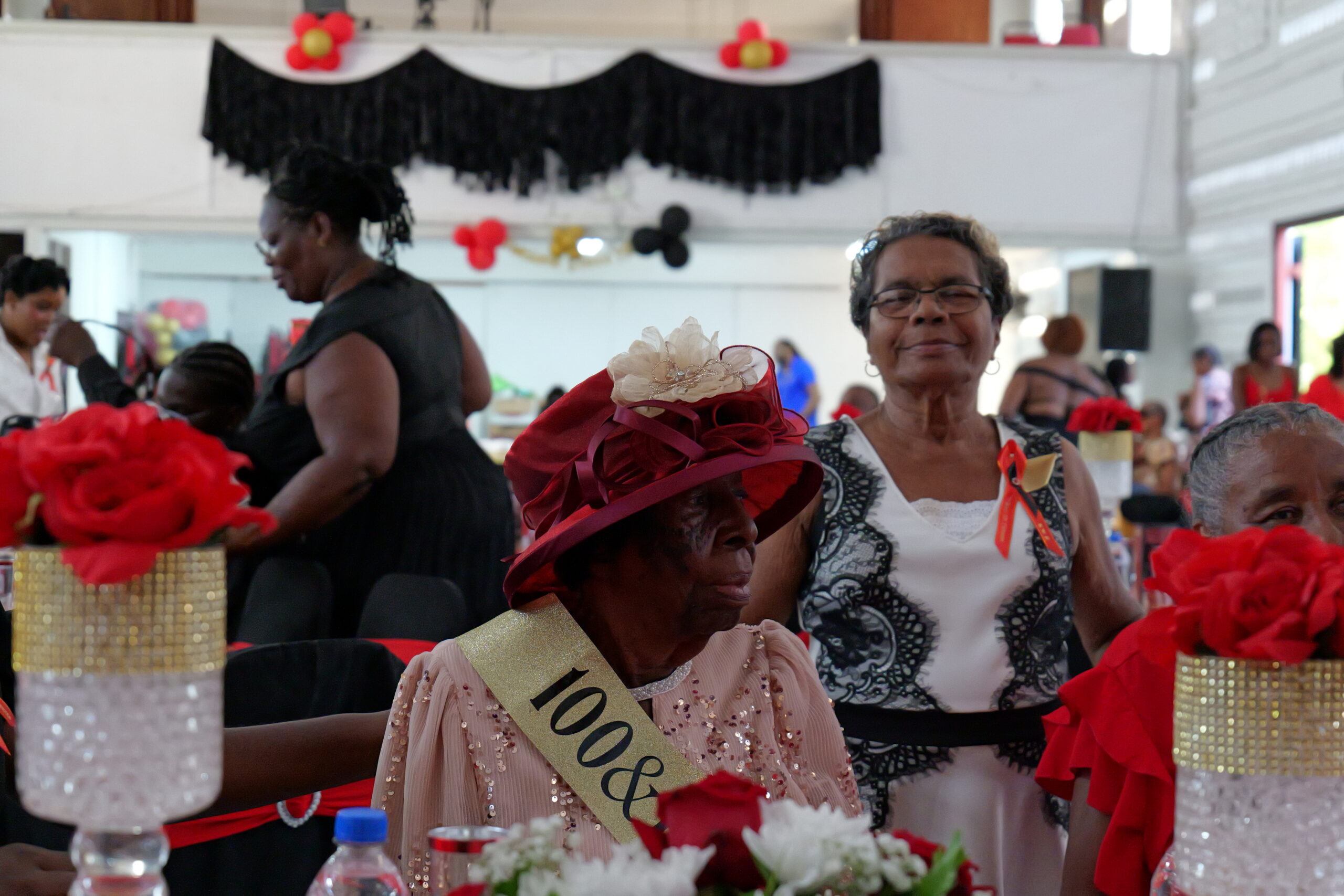 Family, friends celebrate centenarian Ruby Nicholas