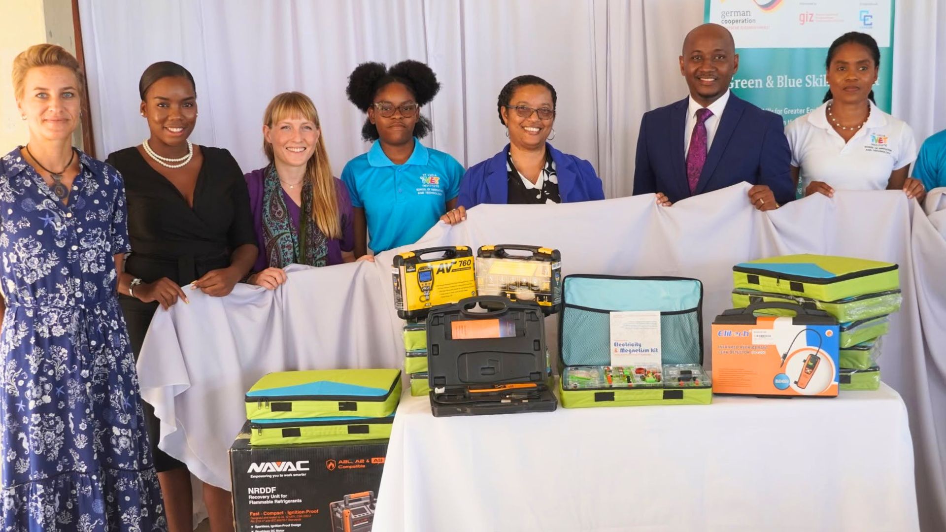 TVET schools get equipment to train students for green jobs