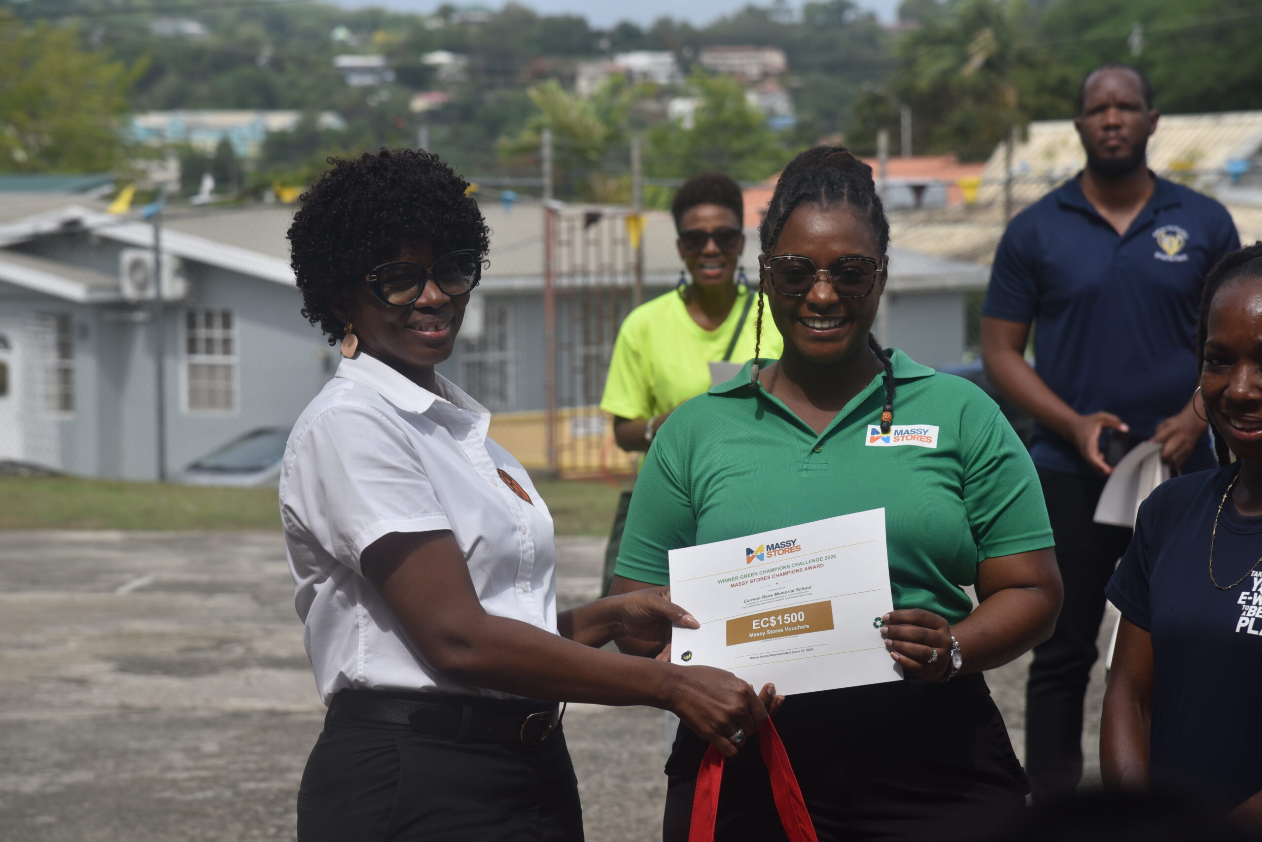 Carmen René Memorial wins inaugural Green Champions Challenge
