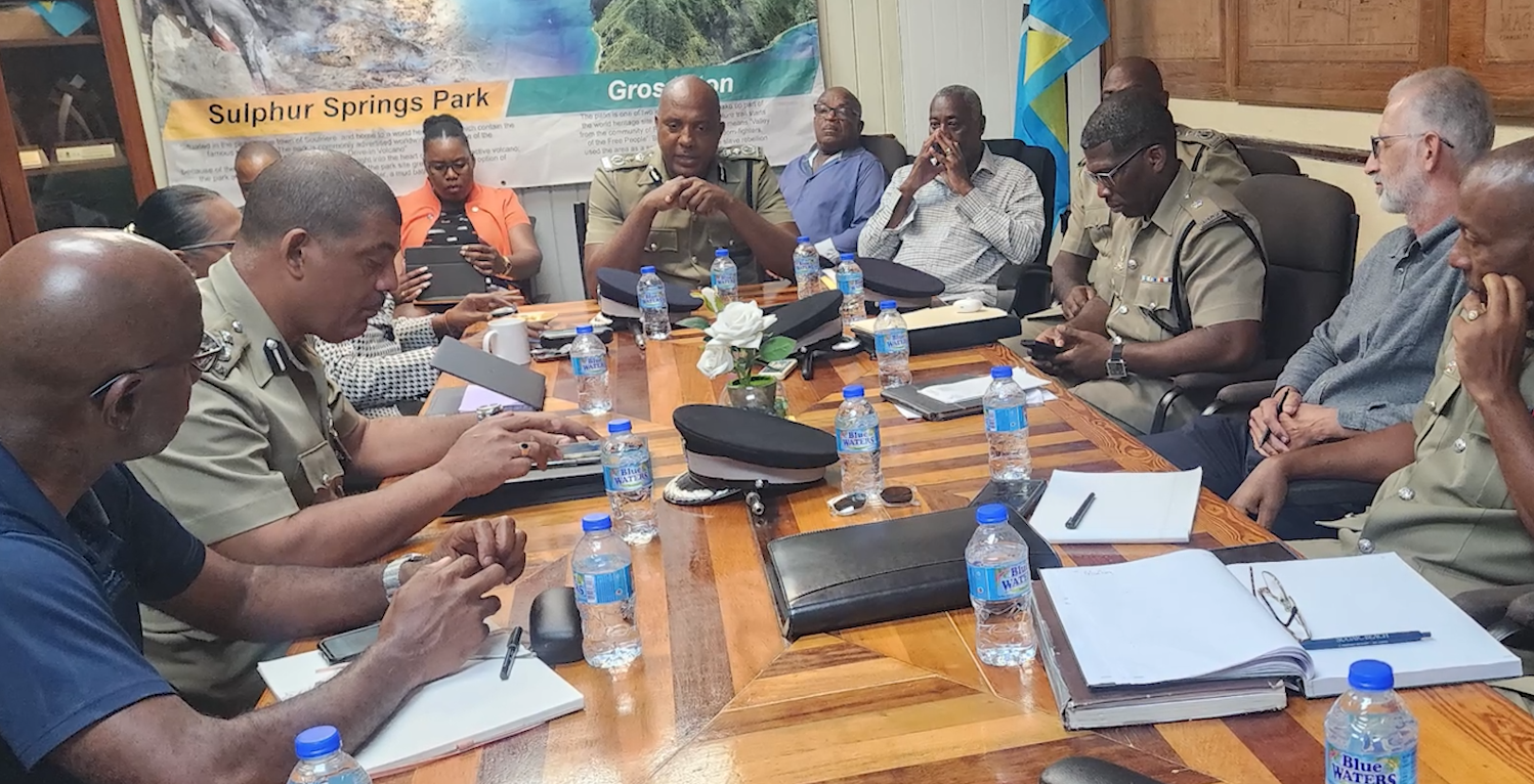 Police, stakeholders form working group to tackle crime in Soufriere
