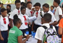 PDJSS, Sir Ira Simmons host career fair in Castries