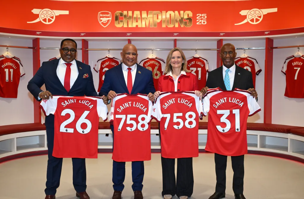 Arsenal partnership to bring tourism exposure, football academy to Saint Lucia
