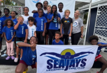 Swimmers take to the pool for Karen Beaubrun Meet