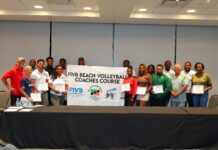 Three new beach volleyball coaches certified