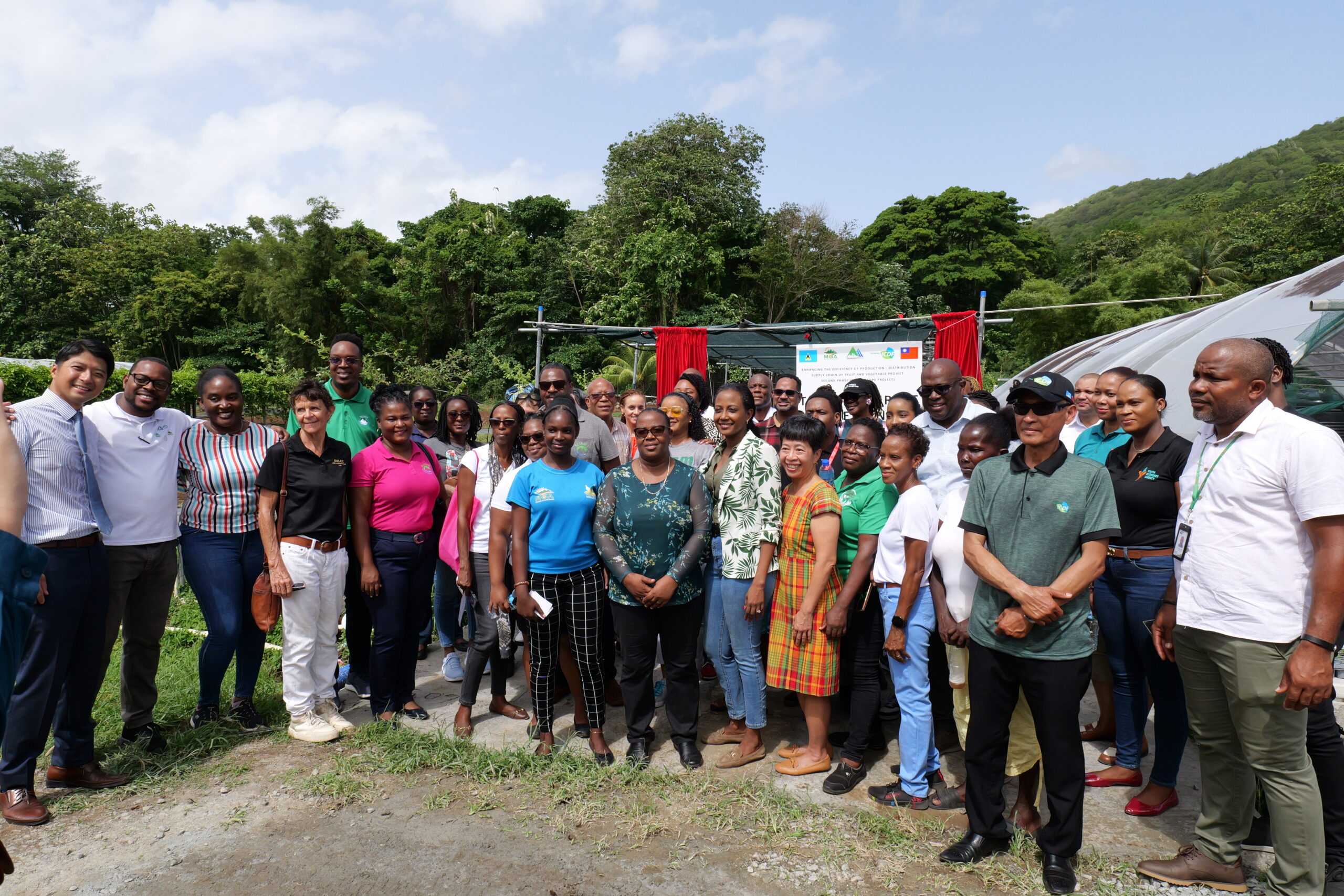 Dragon fruit nursery opens as ministry grows Saint Lucia’s agriculture