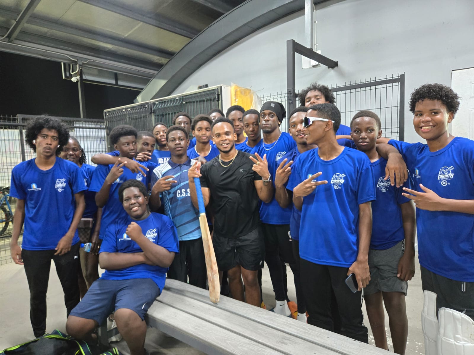 Corinth Secondary cricket back from rewarding Trinidad tour