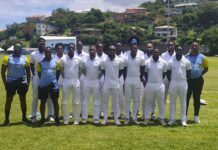 Edward secures the draw against Dominica