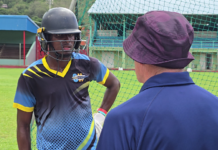 British cricket coach completes batting camp in Saint Lucia