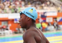 Destang gets going at Junior Pan Pac Swimming