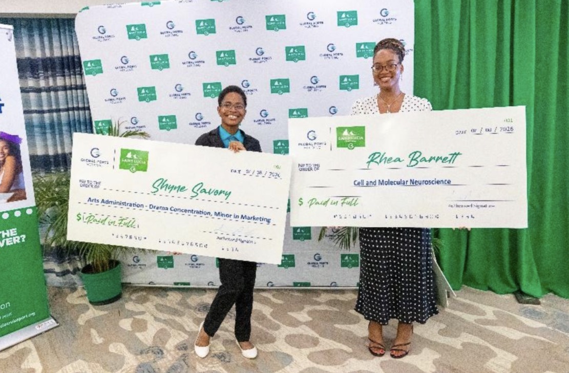 Saint Lucia Cruise Port awards two undergraduate scholarships