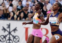 Julien Alfred storms to national record, ends Jefferson-Wooden’s winning streak