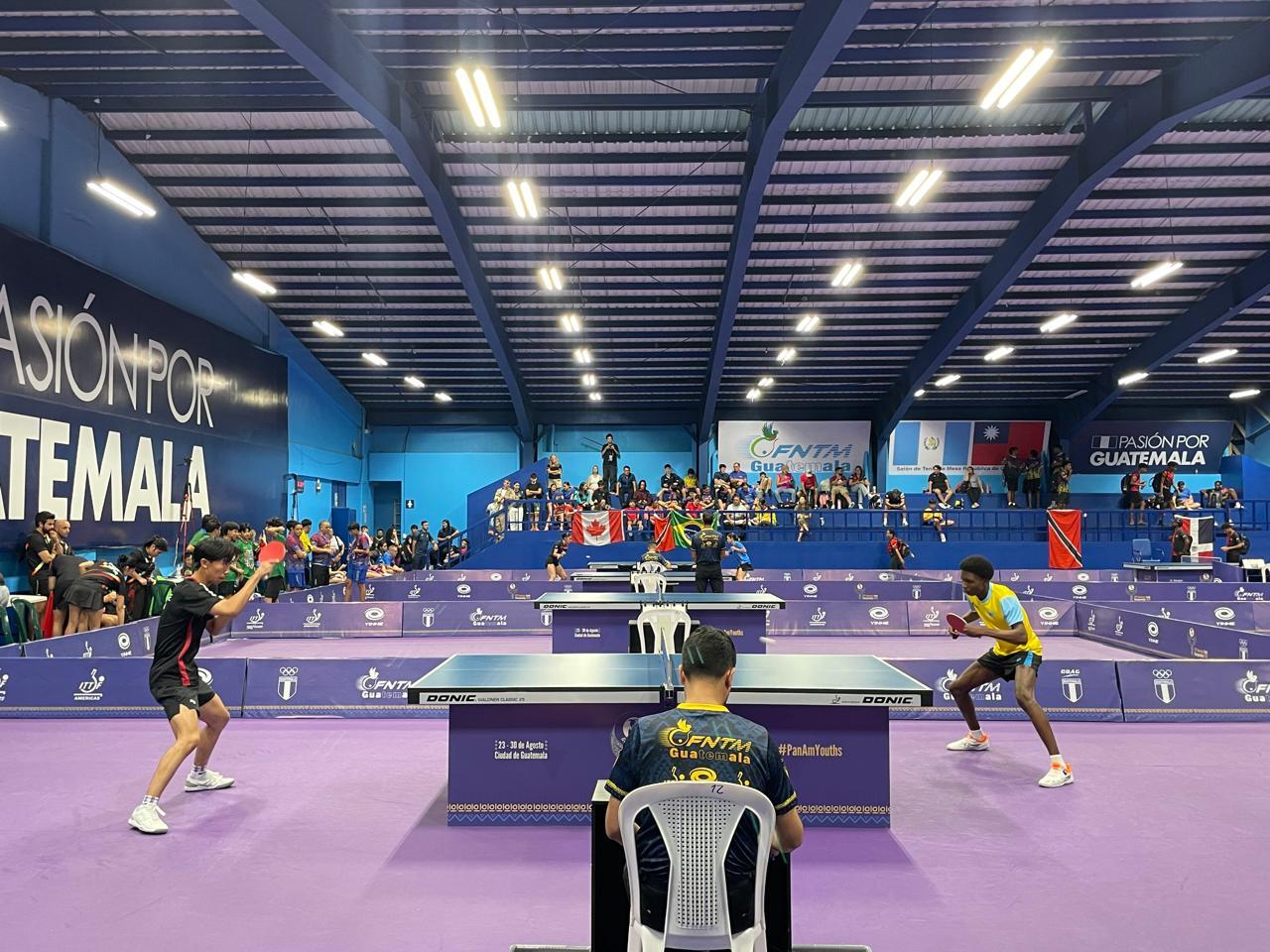 Saint Lucia make history at Pan Am table tennis
