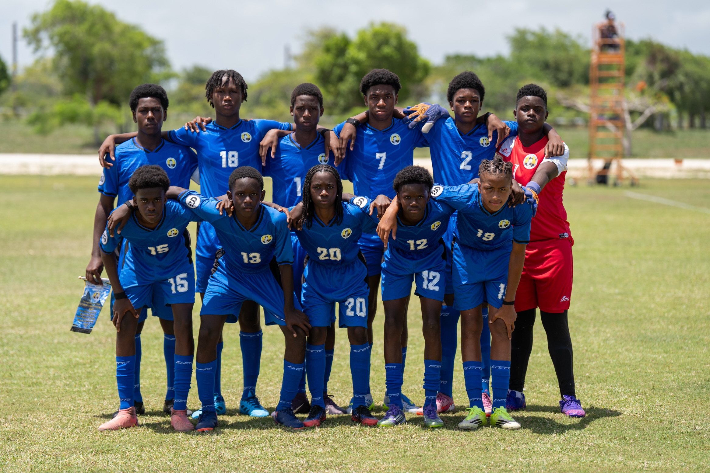 USVI handed a Saint Lucian sapat in CFU U14 football
