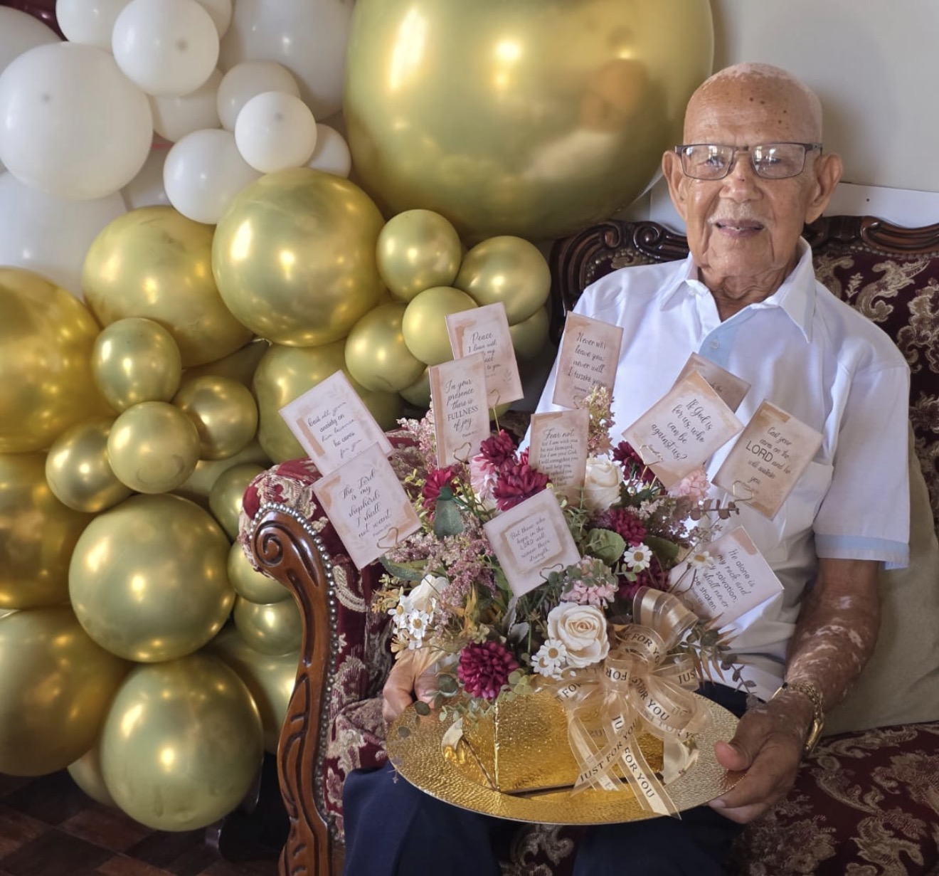“There is no secret in what God can do.” Canaries man reaches 101