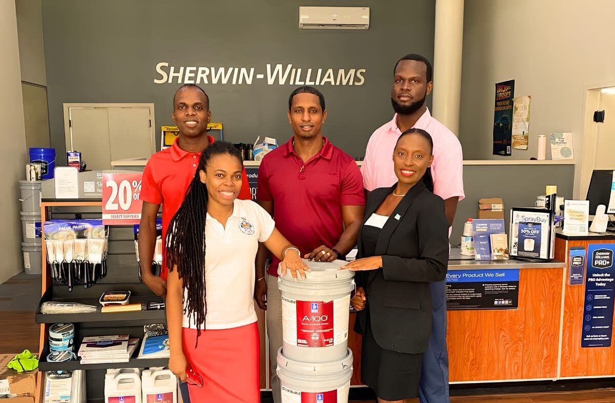 Local UWI Guild secures Sherwin-Williams support for campus project