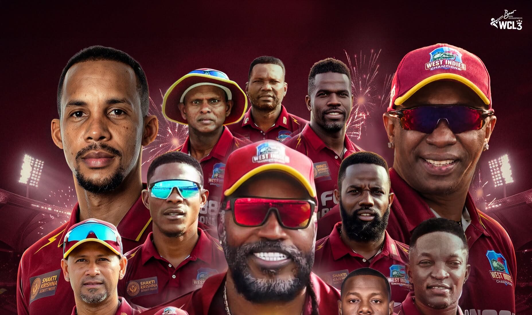 Caribbean legends turn back the clock to claim T20 WCL Crown