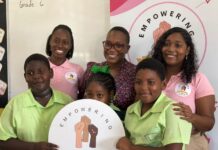 Gros Islet schools receive menstrual hygiene supplies