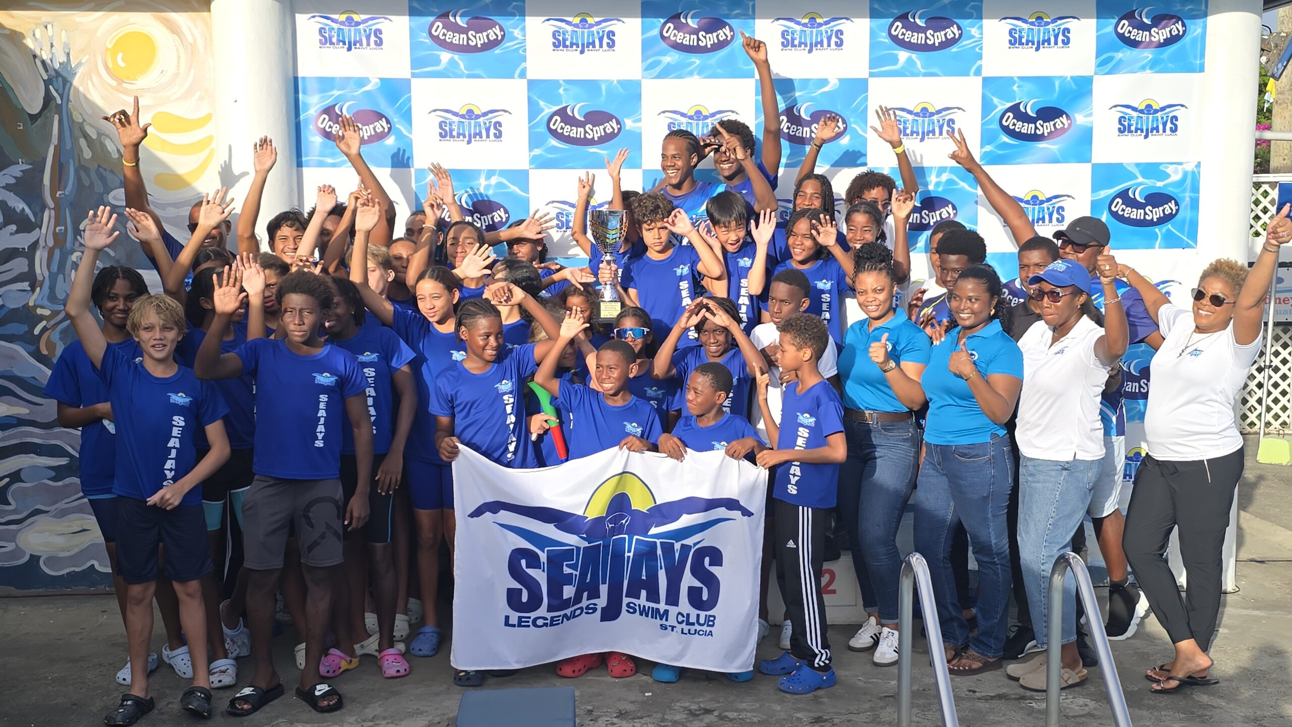 Records tumble as Sea Jays dominate National Swim Champs