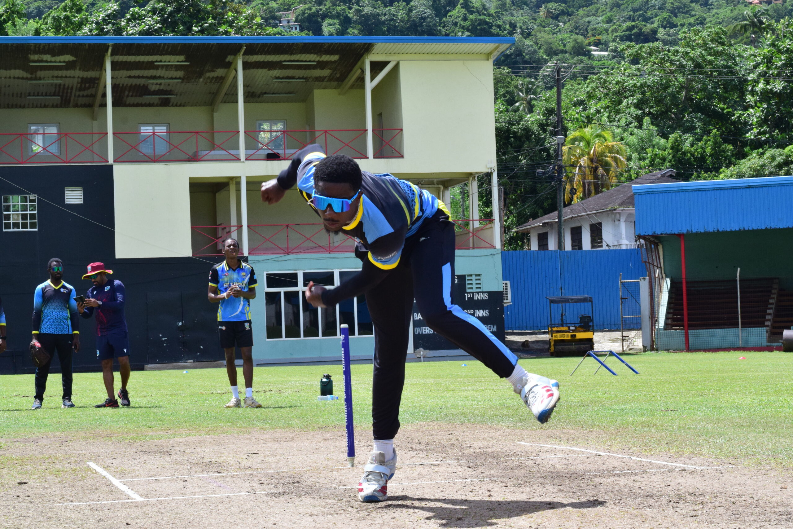 Saint Lucia cricket hones speedsters with Windies coach