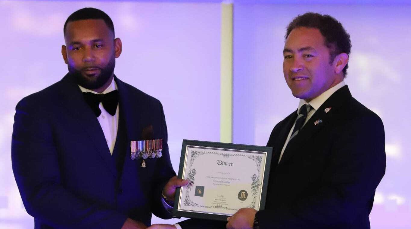 Saint Lucian receives Veteran of the Year award in Britain