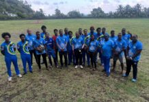 National tapeball team returns with two trophies in SVG bilateral sweep